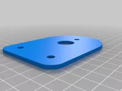 2CV 60's door Latch Spacer