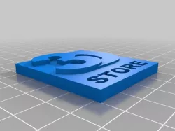3DStore.dk Logo