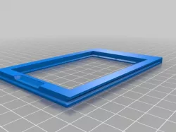 6x9 camera focus screen holder (Kodak Recomar)