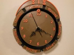 All week-clock