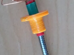 Bushing for lobe dome base and pingpong ball cutting tool mod.
