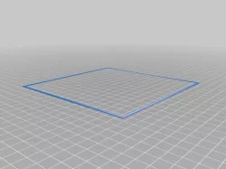 Calibration square Bed Levelling