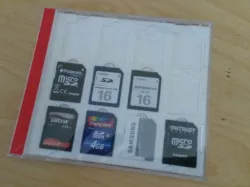 CD case SD Holder