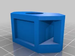 CobbleBot X axis belt block