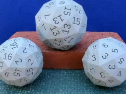 Dodecahedral, Icosihedral Dice