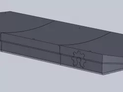 E Skateboard VESC case and battery holder
