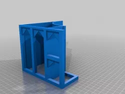 fingerboard Skate Park, modified for printing without supports
