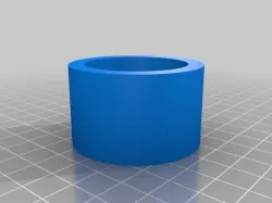 Flashforge Creator Pro 2015 - Spool Holder Ø38x91mm "MOD RING FOR SMALLER SPOOLS" Originally made for sainsmart filament