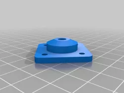 Flat Bearing Holder 14x5x5 Type 605