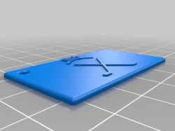 Golf Keychain