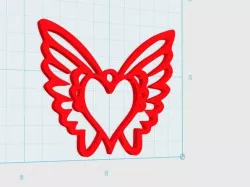 Heart wings