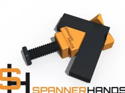 Hobby Corner Clamp / Angle Presser Vice Fully 3D Printable
