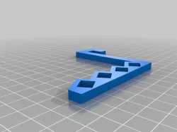 Ikea Dioder ledbar holder Prusa i3