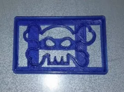 Jolly Roger Flag Cookie Cutter