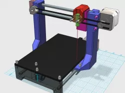 LaCu - The fully printable CNC