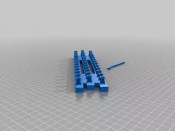Loom and hook for LOOM BANDS