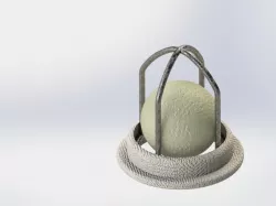 Mechanical Heart Valve: Ball and Cage (Starr-Edwards type)