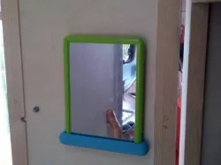 Mirror wall mount