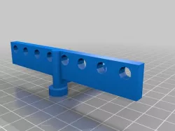 My Customized parametric tool rack for keyhole shelving