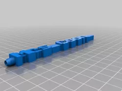 My Customized Retro Font Word Pen
