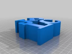 My Customized WORD Sculpture
