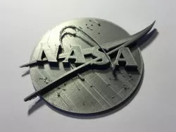 NASA Logo 3D Model