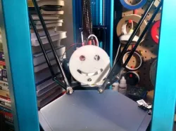 Overlord Pro - E3D V6 hotend mount v1