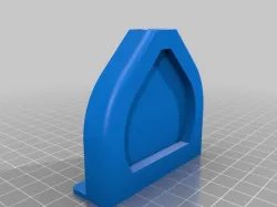 PS3 Eye Monitor Cam Holder - Single print no Wobble base
