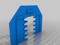 Puerta para escenario lobos de la tormenta warhammer 40k.