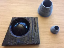 R2D2 costume parts - Radar Eye and Holographic Projector