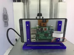 Raspberry Pi 7 in LCD Touch Screen Stand