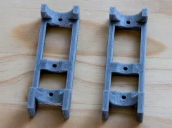 Remix of Parametric Drill Guide for Z-axis Pipes Mostly Printed CNC