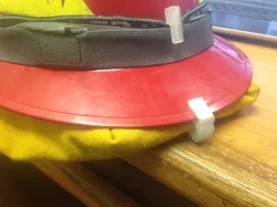 ROBO3D- FIRE BRUSH HELMET HEAT SHROUD KEEPER