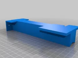 RWG Filament Cooler modified with OpenSCAD (DOES NOT WORK WELL)