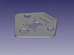 Shapeoko Motor Plate Custom