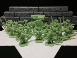 Slisk Raiding Party (18mm scale)
