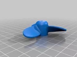 Small RC boat propeller