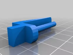 Smeg Dishwasher -  Upper drawer locking piece.