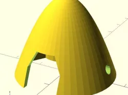 Spinner for R/C model folding prop (e.g. MPX Merlin)