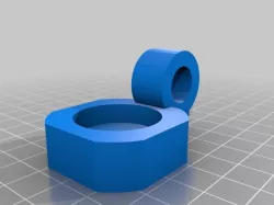 Toilet Seat Hinge Base