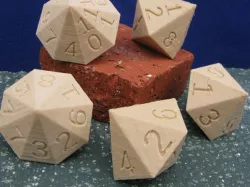 Twelve and Sixteen Sided Dice