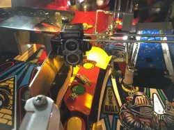 Twilight Zone pinball left spiral arrow