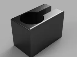 Vice Block for KIK Lock Cylinders