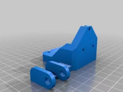 Z Axis Motor mount  for Hephestos Prusa i3  - Left