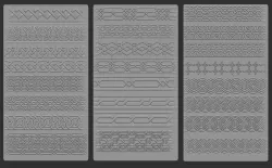 24 Tiling Viking Knot Patterns Texture