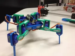 3DOF Mini Quadruped