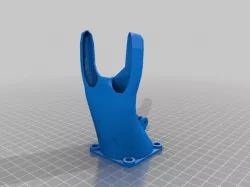 50MM Fan duct for Prusa mendel V2 x-carriage and j-head