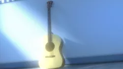 AMS Model Guitar Low-poly  3D model