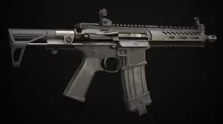 AR-15 Low-poly  3D model