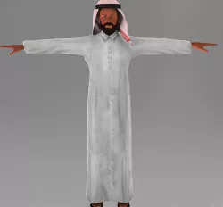 Arab Man  3D model